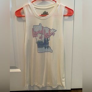 Land of Lakes Graphic Tank Top
